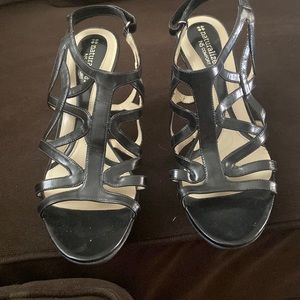 Naturalizer Black dress sandals size 10M